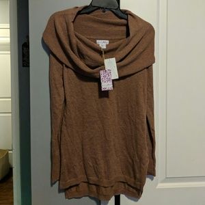 NWT Beige long sleeve sweater